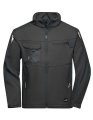Heren Werk Softshell Jas Daiber JN844 Zwart